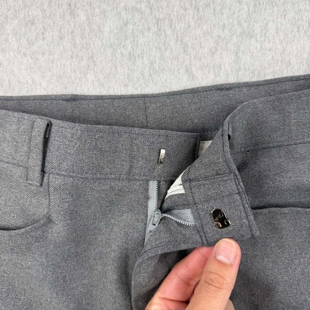 Vintage Levis Pants Mens 32x34‎ Gray Action Slacks Dress Trousers Talon Zip 70s